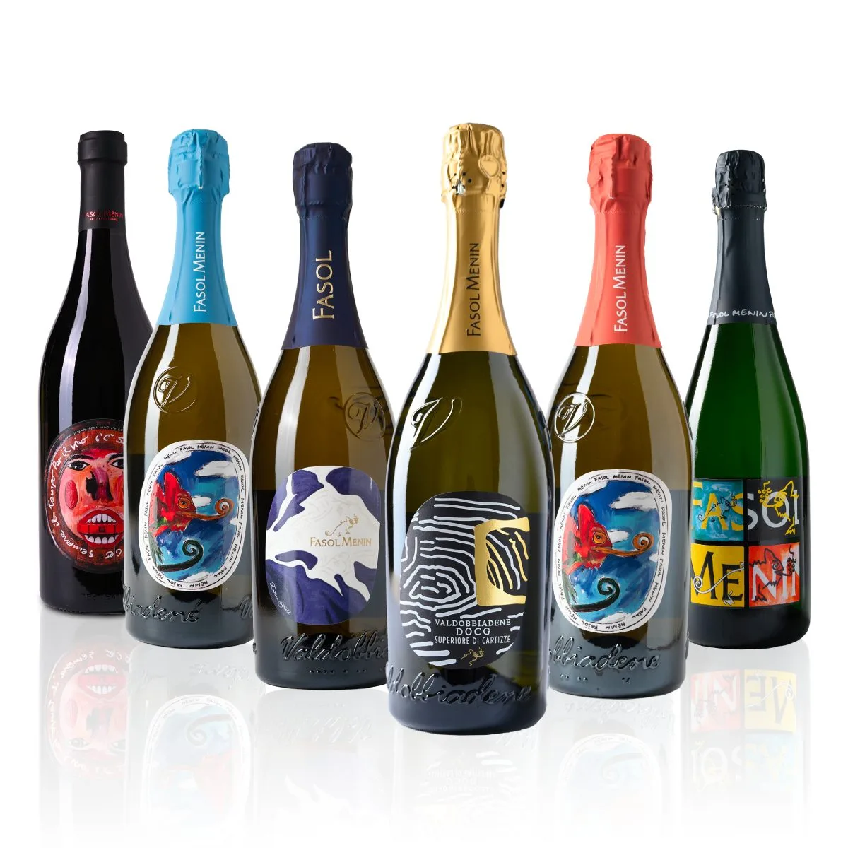 Selezione di vini Fasol Menin
